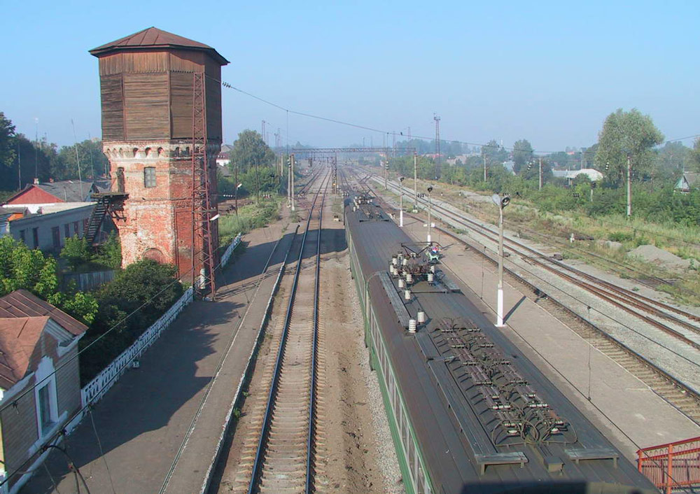 Гороховецкий железнодорожный вокзал. Водонапорная башня