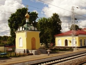 Железнодорожная станция «Гороховец». Часовня
