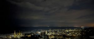 Троице-Никольский монастырь. Вид на город. Ночь. Зима 2022
