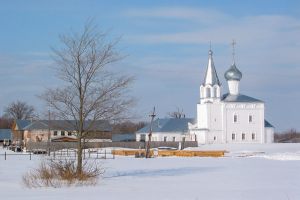 Свято-Знаменский монастырь. Зимнее фото